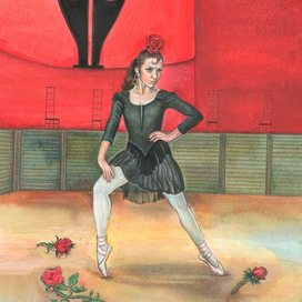 Иллюстрация к книге «Удивительные девочки России»