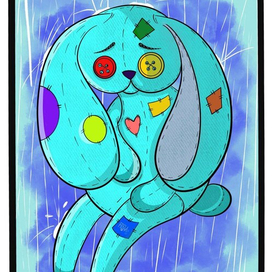 ЗАЙКУ БРОСИЛА ХОЗЯЙКА.....