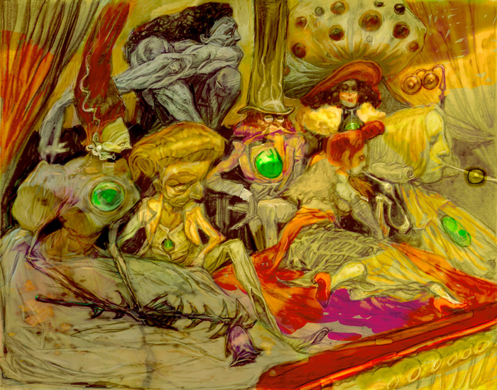 Кадр из комикса КАЛИГАРИ