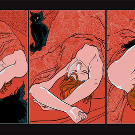 черная кошка