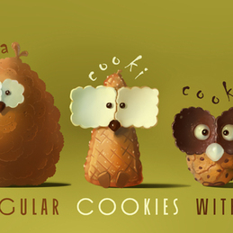 совы-печеньки : кука,куки и куку