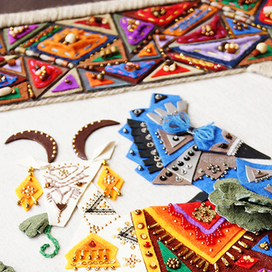 Панно. Эскиз+исполнение