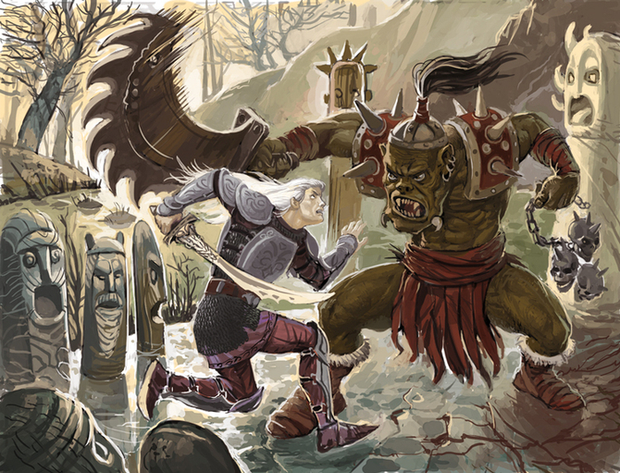 Встреча на болоте...