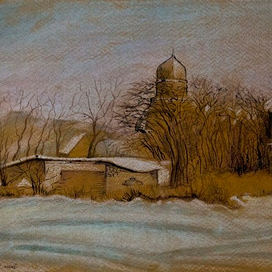 Маленький провинциальный пейзаж