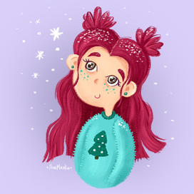 Работа для челленджа от Ани Ломакиной - #drawthisinyourstyle