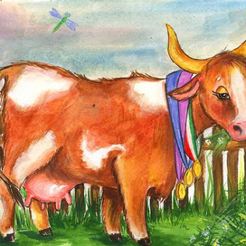 корова победительница