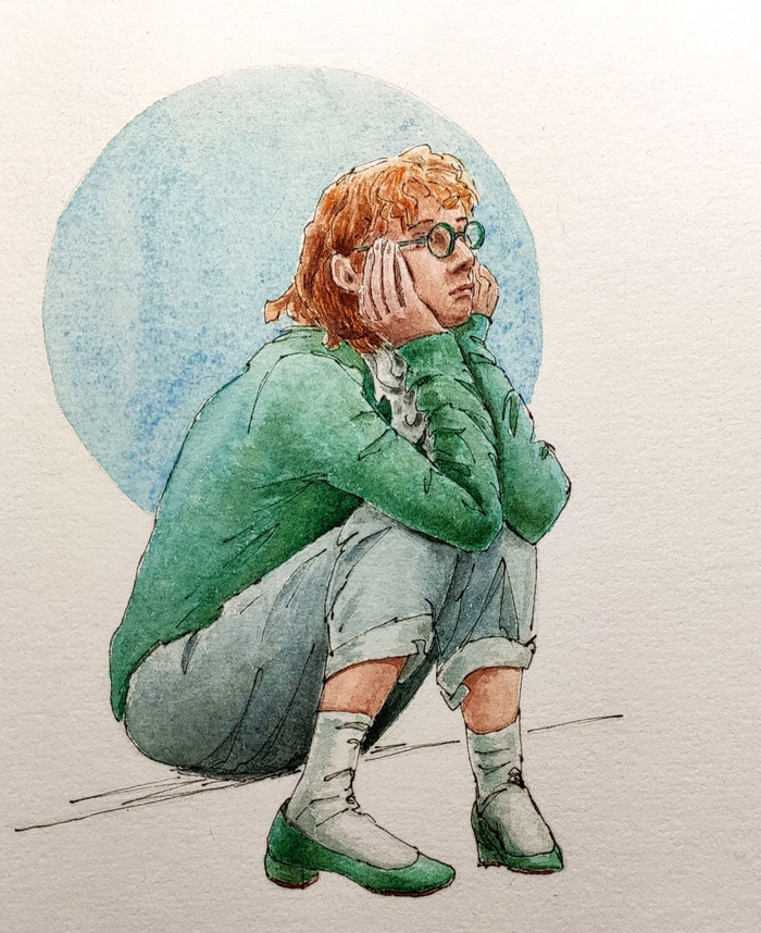 Рыжая печалька