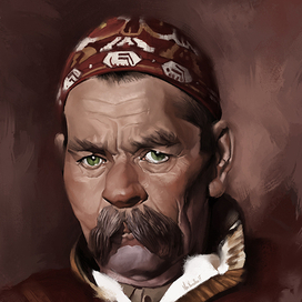 Портрет М.Горького