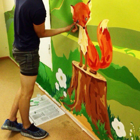 Оформление детской больницы