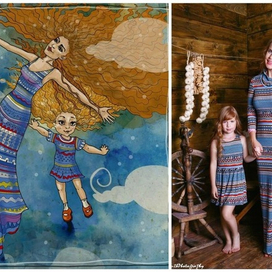 Иллюстрация для дизайнера Анастасии Петровой