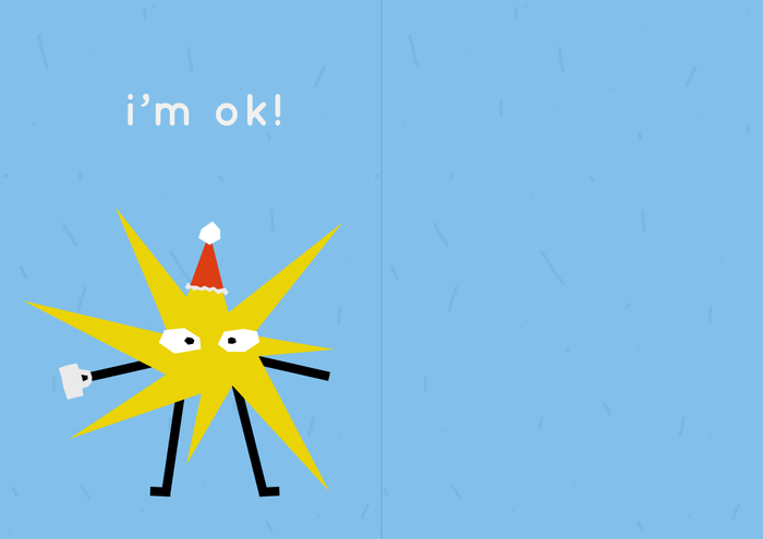 открытка на нг