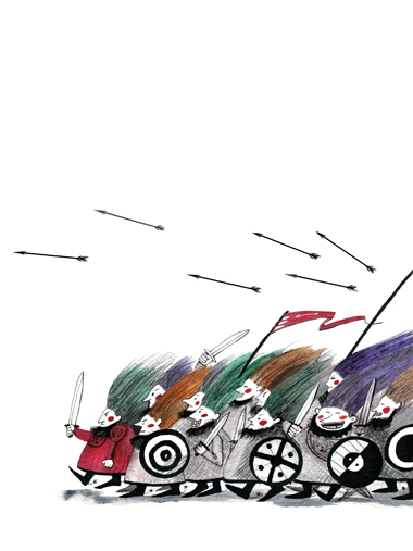 Иллюстрация к сказке Андрея Семина "Джоконда и Принцесса из леса"