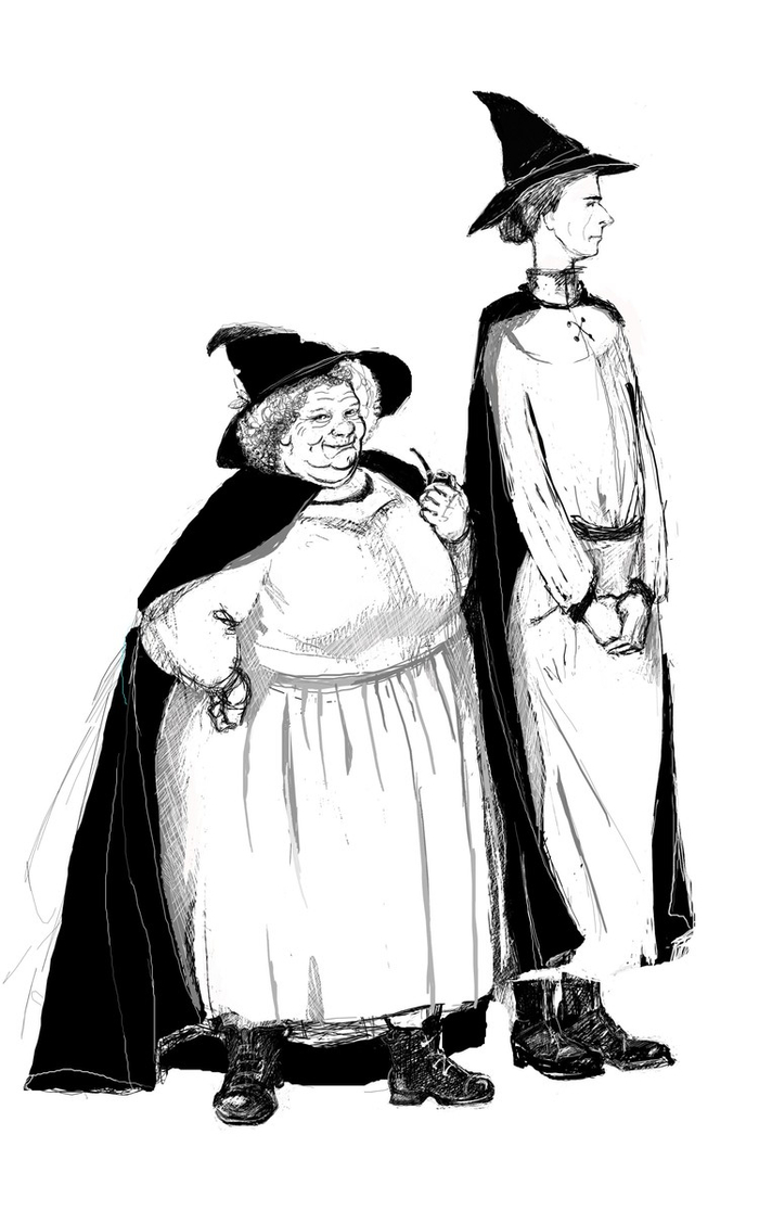 Гита Ягг и Эсмеральда Ветровоск