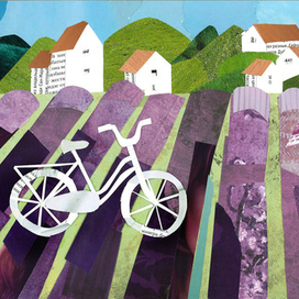 Лавандовое поле (Фиолетовый разворот)