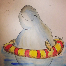 Белуха - толстячок