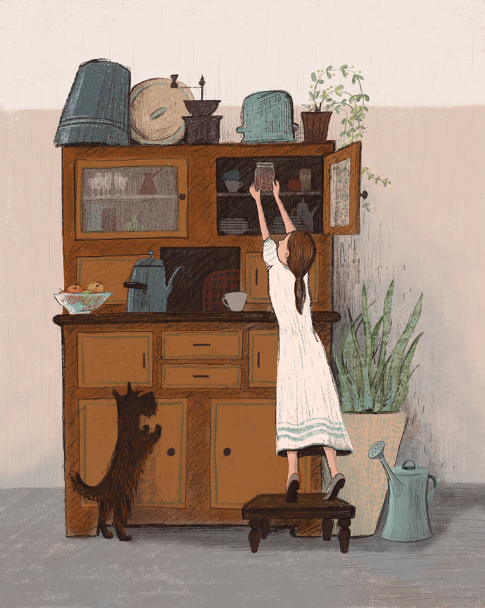 Что у бабушки в буфете?