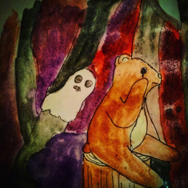 Мишка в лесу