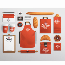 Булочная, лого и стиль