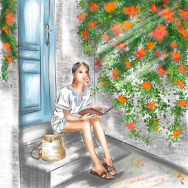 Лето в саду