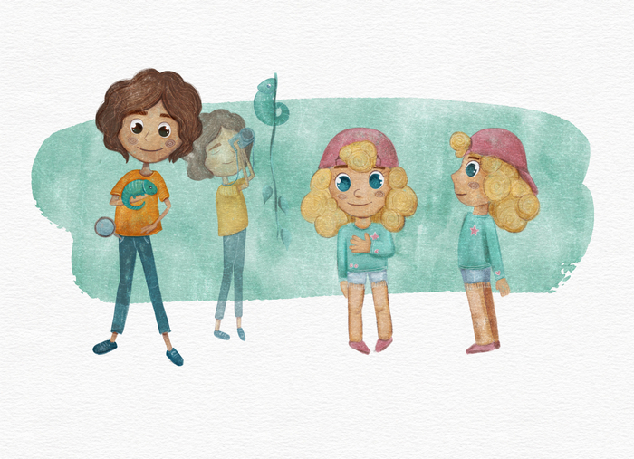 Разработка персонажей для книги