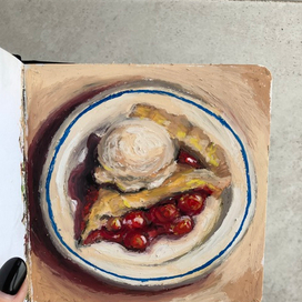 Ягодный пирог