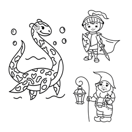 Раскраски малышам