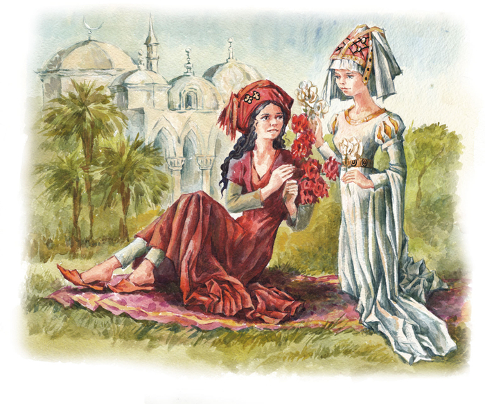 Флор и Бланшефлор.