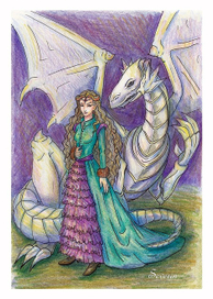 Дракон и Девушка