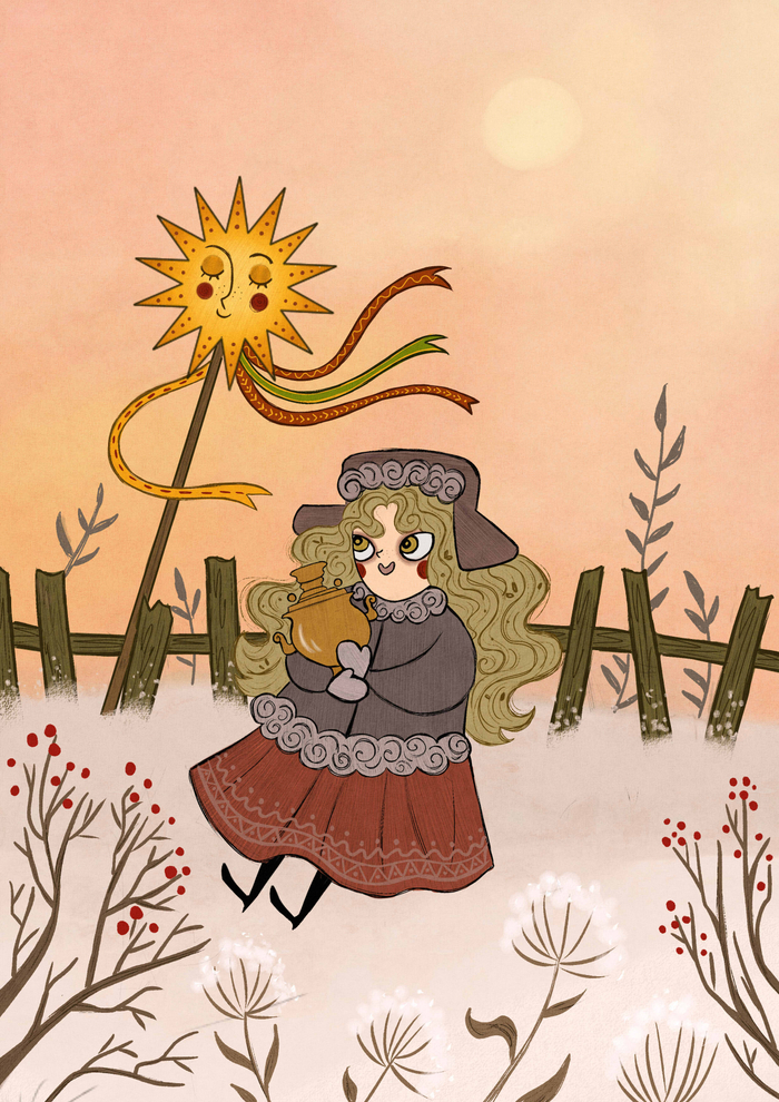 Иллюстрация масленица