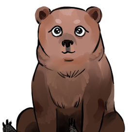 Концепты животных для детской анимации 