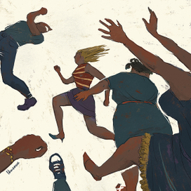 Бабы и мужик (девы и юноша)