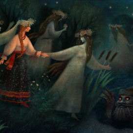 "Русалочьи сказки" разворот