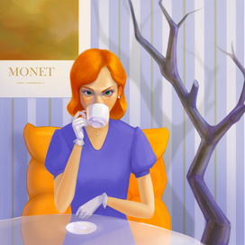 иллюстрация персонажа - Лиди