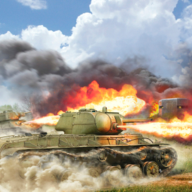 "Огнеметные танки " 