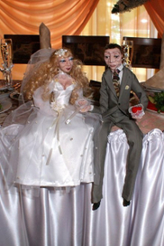 свадьба (портретная кукла)