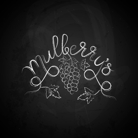 Lettering "Mulberry's" 