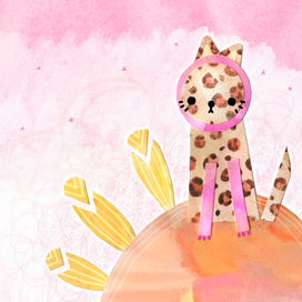 Котик Розовые лапки