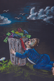 А кто-то смотрит в небо...