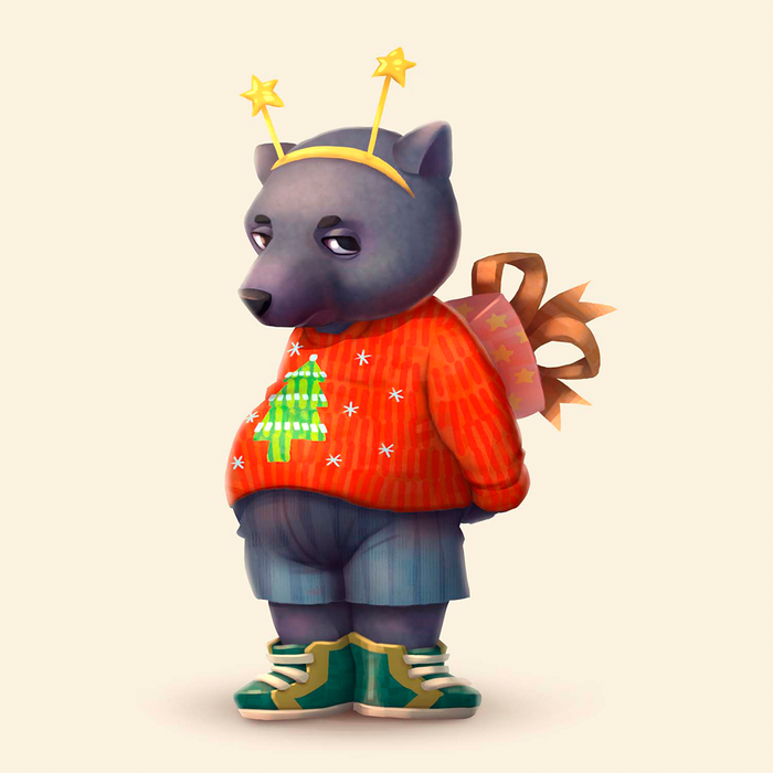 Неожиданный подарок от Медведя 