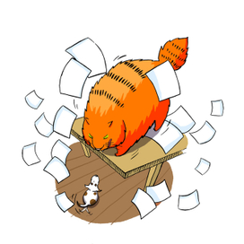 Очень страшная собака!