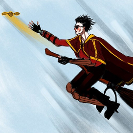 золотой снитч.