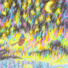 Полёт Бабы Яги