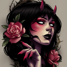 цифровой портрет