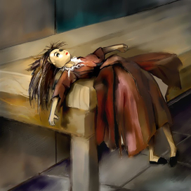 Старая кукла