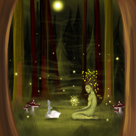 Лесные друзья. 