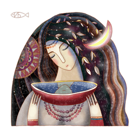 Я на воду ворожу....