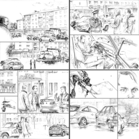 Рисунки для комикса