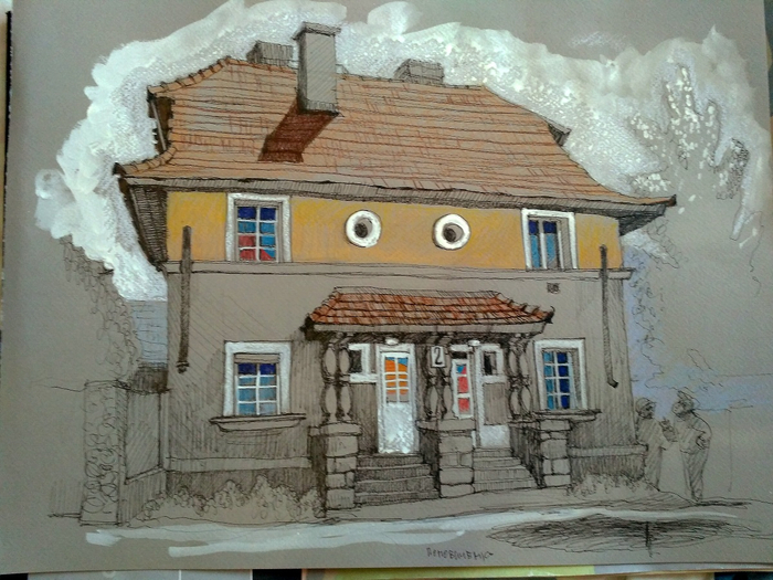 Хуст. Чешский городок.