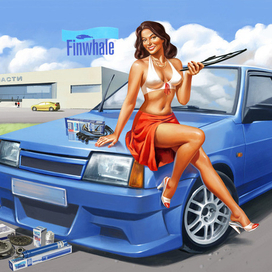 Девушка для Finwhale2