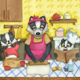 В гостях у бабушки